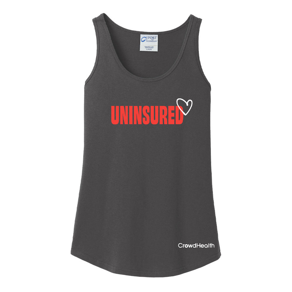 Women’s Uninsured Tank — Asphalt
